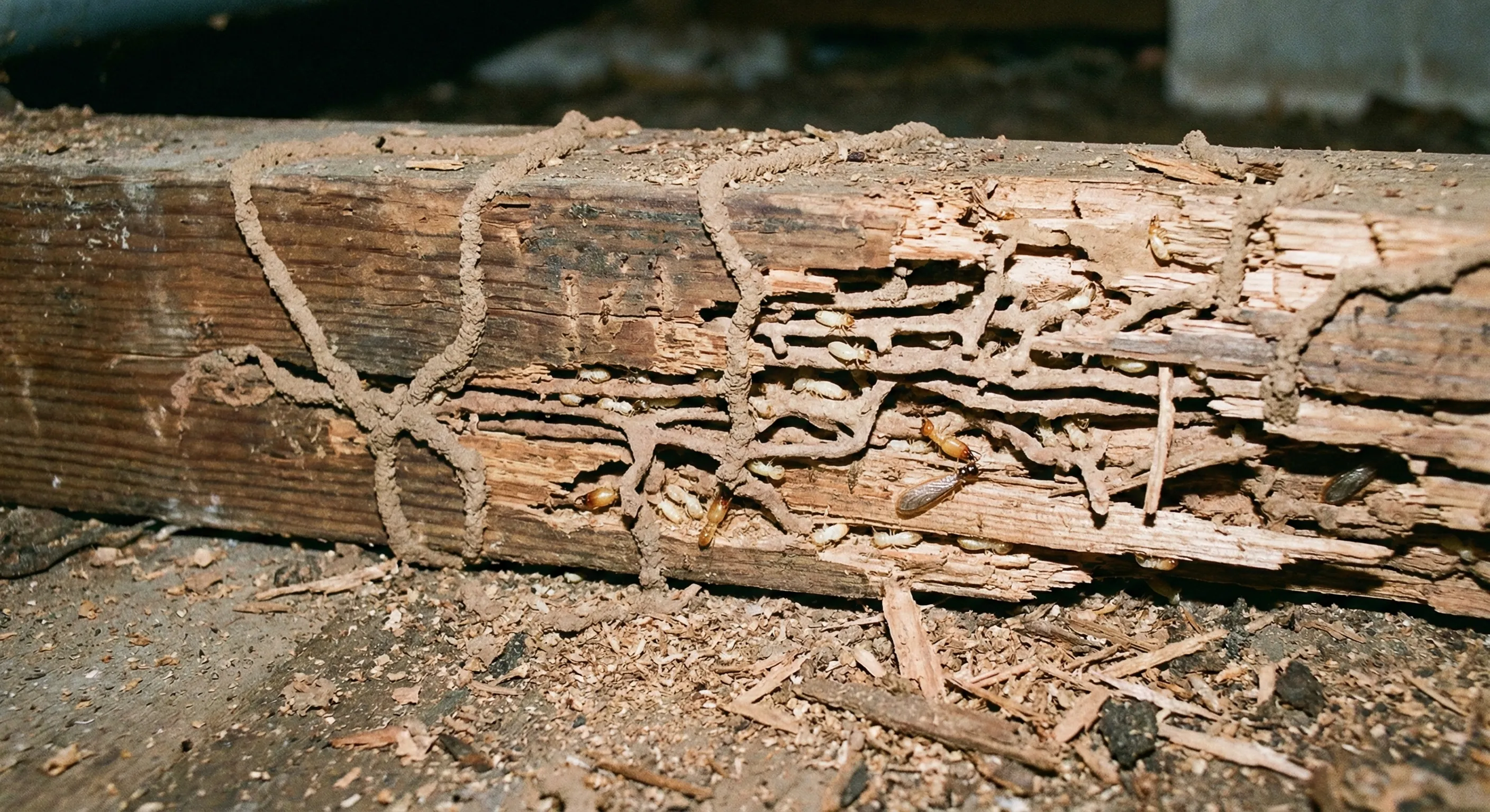 Termitas en Andalucía
