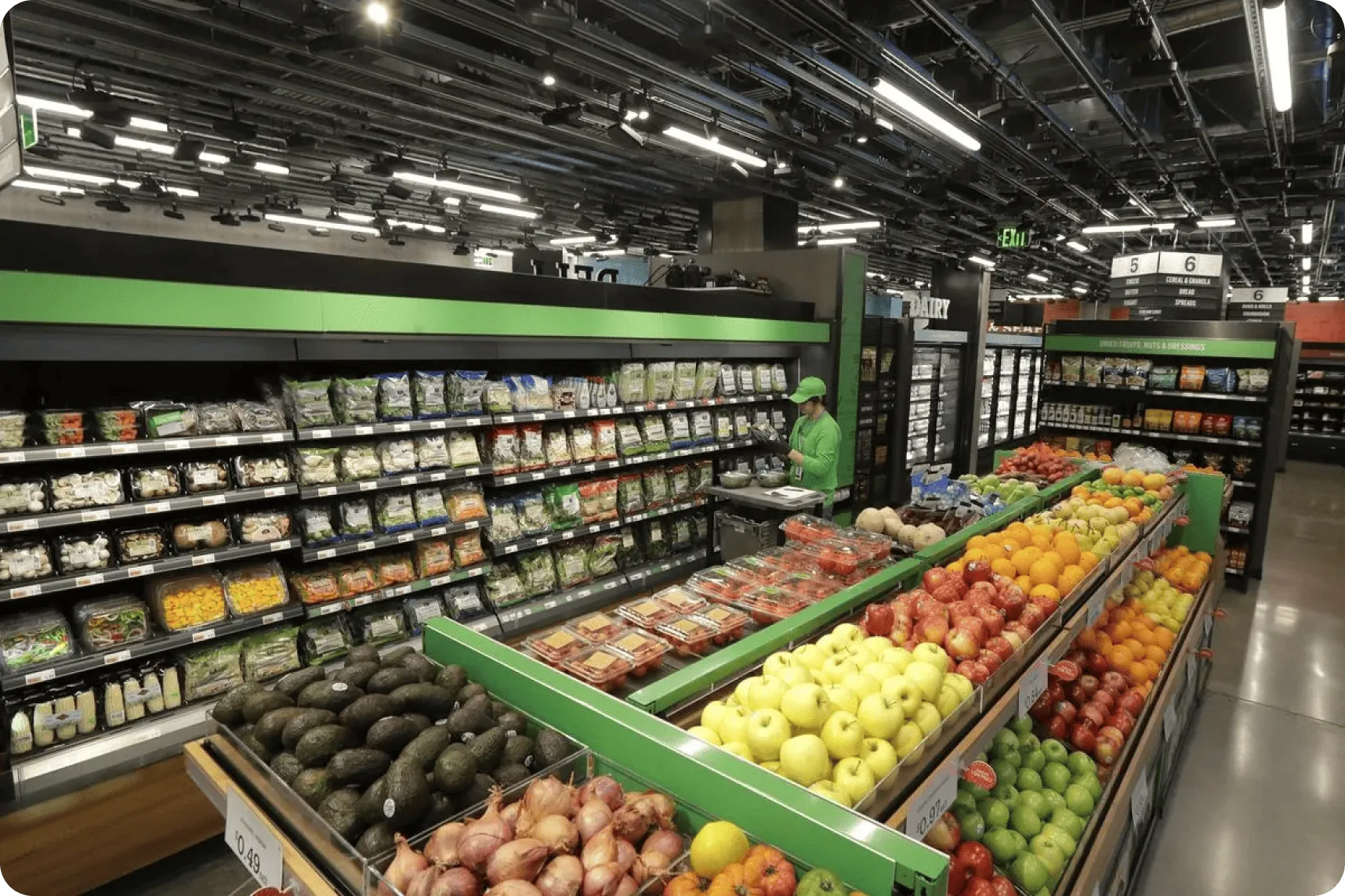 Zonas críticas de control de plagas en supermercados de Andalucía